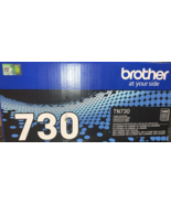 Brother TN730 Black Toner Cartridge New Open Box  Genuine - $638.39 MXN