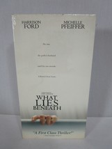 What Lies Beneath (VHS, 2001) Factory Sealed Harrison Ford Michelle Pfeiffer - £3.74 GBP