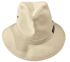 Panama Jack Canvas Safari Sun Hat Sz Medium - £26.31 GBP