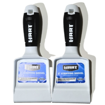 2 Pack Hart 3&quot; Stripping Shovel Enhanced Durability Steel Tipped Blade - $36.61 CAD