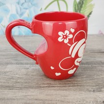 Disney Mickey Minnie Mouse Valentine’s Day Love Heart Ceramic Coffee Mug... - £14.77 GBP