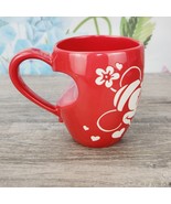 Disney Mickey Minnie Mouse Valentine’s Day Love Heart Ceramic Coffee Mug... - £14.70 GBP