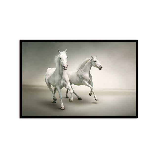 HQ Canvas Print Art Prints on Animal Horses Decorative Home Decor Modular Item image 11