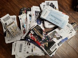 College Full Unused Collectible/Souvenir Ticket Stubs - £7.84 GBP