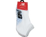 New Balance Active Cushion Low Cut Socks 6 Pack Mens Size 6-12.5 White M... - $18.95