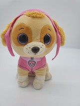 Ty Paw Patrol Stuffed Animal Skye Plush 9 Inch Pink Glitter Eyes Kids To... - $18.80