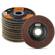 4 1/2 Inch Flap Disc Aluminum Oxide 10 Pack Auto Body Sanding Grinding W... - $26.99