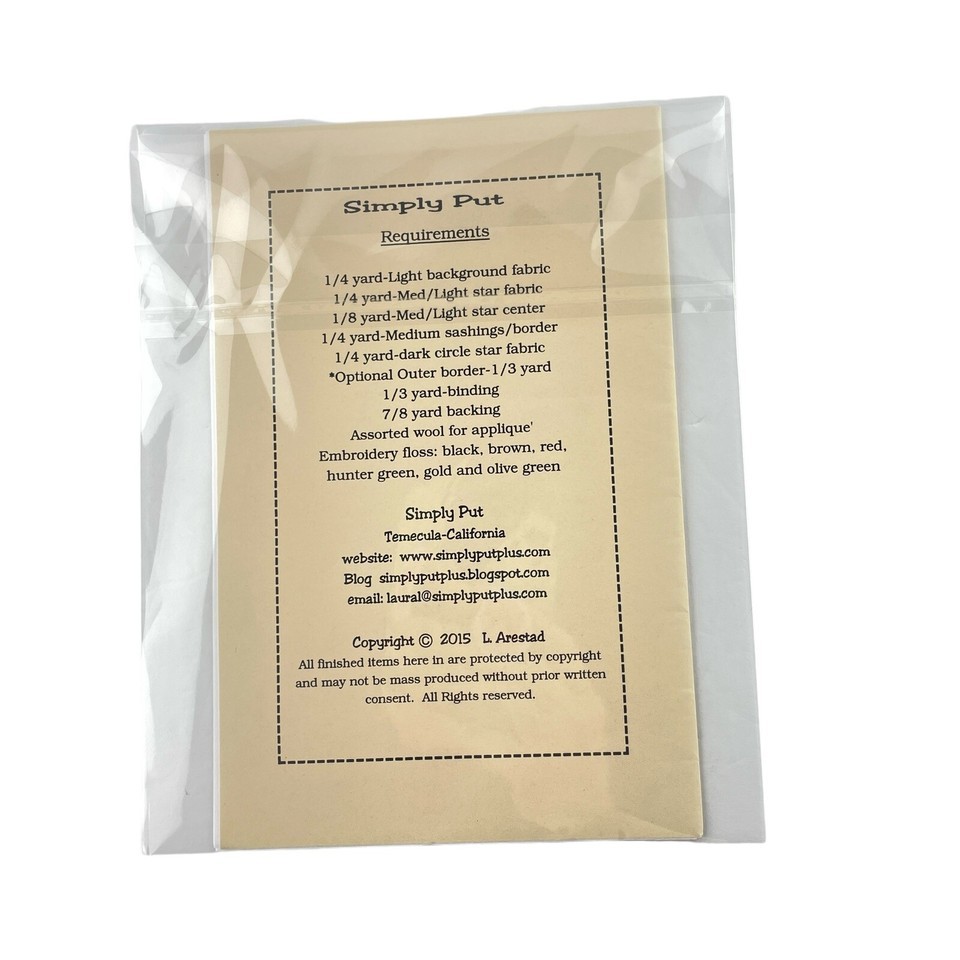 Simply Put Plus Soaring Star Mini Quilts #394 Arestad 2015 Design It 3 Ways Item image 4