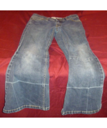 LEVIS STRAUSS STRETCH LOWRISE FLARE WESTERN BELL BOTTOM BLUE JEAN PANTS ... - €15,23 EUR