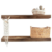 2-Pack Solid-Acacia Wood Floating Shelves Shelf, Brown - 24 x 9.5" Heavy... - €40,88 EUR 2-Pack Solid-Acacia Wood Floating Shelves Shelf, Brown - 24 x 9.5" Heavy... - €40,88 EUR