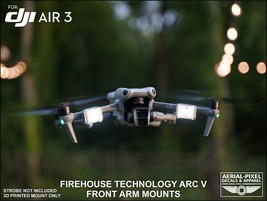 DJI Air 3 Strobe Mounts Firehouse Technology ARC V (Strobe Lights Not Included) - £11.79 GBP+