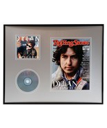 Bob Dylan 16x20 Framed 2013 Rolling Stone Magazine &amp; Unplugged CD Set - £60.82 GBP