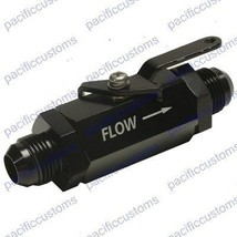 Inline Fuel Shut Off Valve Petcock With AN #8 Fittings On Both Ends - £39.87 GBP