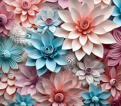 Floral Sublimation Ready To Press Transfer Prints: Spring Flower Bundle(... - $10.99