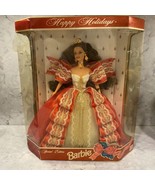 Vintage BARBIE Doll 1997 Special Edition Happy Holidays MATTEL Brunette OPEN BOX - £12.70 GBP