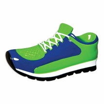 Sports SNEAKER Green Personalized Christmas Tree Ornament - $19.95