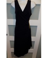 Michael Michael Kors Asymmetrical Midi Wrap Zipper Accent Jersey Knit Si... - €59,25 EUR