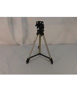 Memorex Gray Black Camera Tri-Pod Stand Level Camera Lock Black Silver 3... - $17.65 CAD