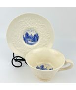 Wedgwood Randolph Macon Woman&#39;s College Gate View Cup &amp; Saucer - £25.60 GBP