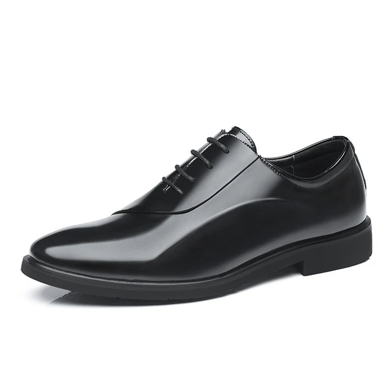 Man Design Shoe Height Increasing Men Wedding Shoes Pointed Toe Male Leather Dre - £81.11 GBP