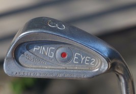 Karsten PING Eye 2 Single 3 Iron Golf Club Orange Dot Steel Shaft  - £23.64 GBP