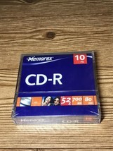 New 10-Pack Memorex CD-R  52X 700MB 80-Minutes Recordable Discs - £7.96 GBP