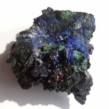 Deep Blue Azurite Crystals  with lots of sparkle   Morocco  AZ160 - £16.47 GBP