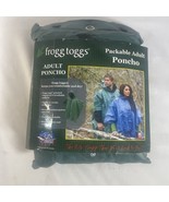 Froggtoggs Adult Packable Green Poncho Unisex, One Size Fits All, New In... - £7.44 GBP