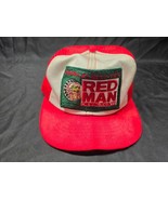 Vintage RED MAN CHEWING TOBACCO Hat Snapback Trucker Mesh Cap - ONE SIZE... - $674.51 MXN