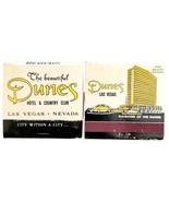 The Dunes Hotel Las Vegas Nevada Vintage Matchbooks Unstruck Lot Of 2 E77 - $565.67 MXN