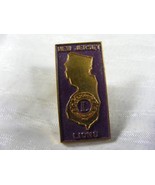 Vintage 1960&#39;s New Jersey Lions Club Pin Pinback 15-i - $24.74
