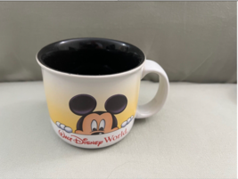 Disney Parks Mickey Mouse Peeker Ceramic Mug NEW image 2