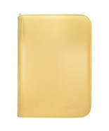 Ultra Pro Binder: 4-Pocket: PRO: Zippered: Vivid: Yellow - $26.41