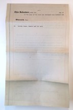 Antique Indenture Document Regarding Rent Lease Smith &amp; Sale Publisher - $15.00