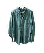 Ralph Lauren Mens Size XXL Blue Label Long Sleeve Button Up Shirt Green ... - £19.43 GBP