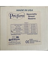 Keystone Dental Pro-Form 0.8mm) 9614810 Specialty Sheet Resins 50/pk Blue - $82.03 CAD
