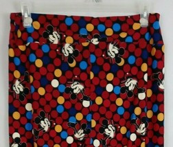 New LuLaRoe Disney Tall &amp; Curvy 2 Leggings With Colorful Circles &amp; Mickey Mouse - £12.39 GBP