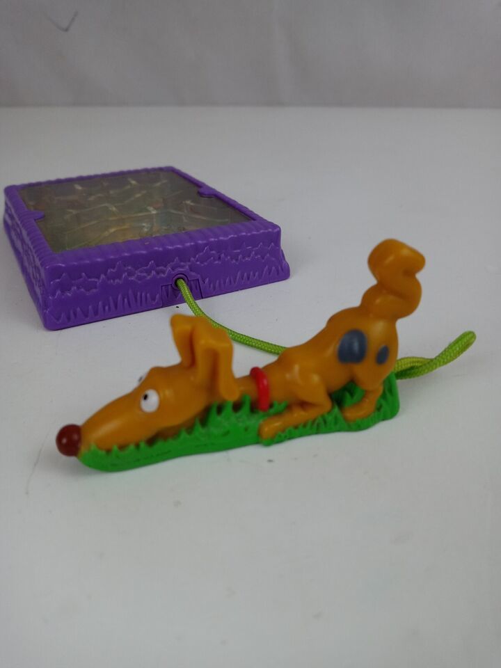 2003 Burger King Kids Meal Toy Rugrats Movie Dog Spike Game Item image 3