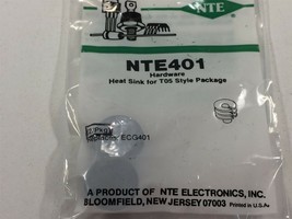 (2) NTE401 Heat Sink for TO5/TO39 Type Package 401 - lot of 2 - $29.99
