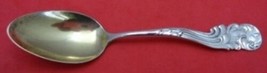 Marquis by Frank Whiting Sterling Silver Demitasse Spoon Gold-washed 4 1/2&quot; - £30.86 GBP