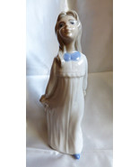 VTG Tengra Porcelain lovely Girl in gown Figurine Made In Spain Valencia... - £73.96 GBP