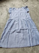 Ladies Brand New Medium Blue Dress - £6.49 GBP