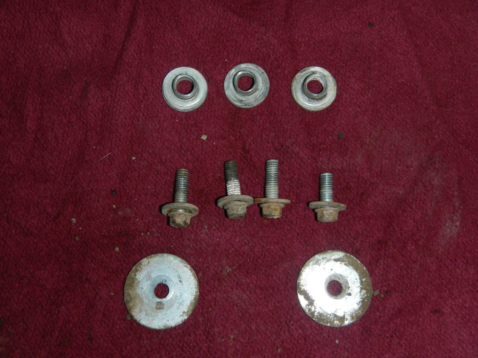 FRONT FENDER MUD GUARD MOUNT BOLT HARDWARE 1992 92 KAWASAKI KDX200 KDX 200 - $6.68