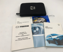 2006 Mazda Tribute Owners Manual Set with Case OEM I02B39009 - $40.49