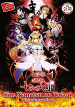 Anime Dvd Sins: Nanatsu No Taizai VOL.1-12 End *Uncut*English Dubbed + Free Ship - £22.29 GBP