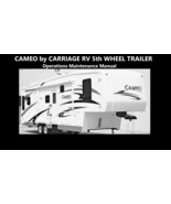 CAMEO by Carriage Trailer 5th Wheel Operations Manual RV 350pg w/ Camper... - €21,18 EUR