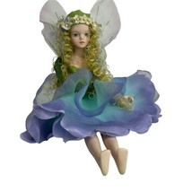 Gerber And Teusch French Fantasy porcelain jointed Flower fairy Pixie doll - £34.84 GBP