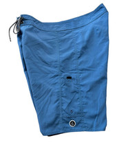 Volcom Board Shorts Swim Trunks Mens 36 Blue No Liner Swimming Cargo Pocket - £22.42 GBP