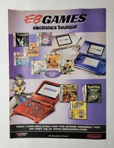 EB Games DS Gameboy SP Fire Emblem Pokemon Nintendogs 2005 Magazine Print Ad - £11.76 GBP