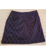 NWT Bobby Jones Navy Blue Diamond Golf Skorts Misses Size 8 Cotton - $29.69